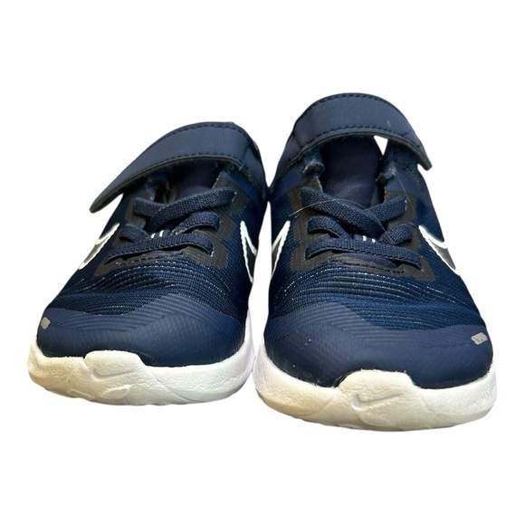 Nike Downshifter Midnight Navy Toddler Boy's Shoes-Sz 8C pre-owned - Picture 7 of 8